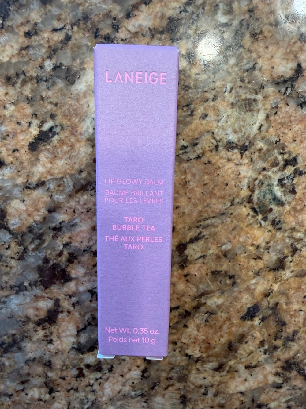 NEW LANEIGE Lip Glowy Balm in Taro Bubble Tea